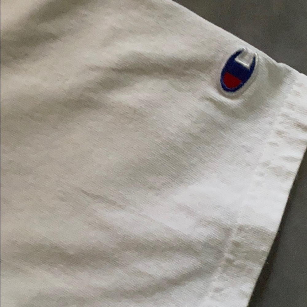 White Champion T-Shirt - Picture 2 of 4